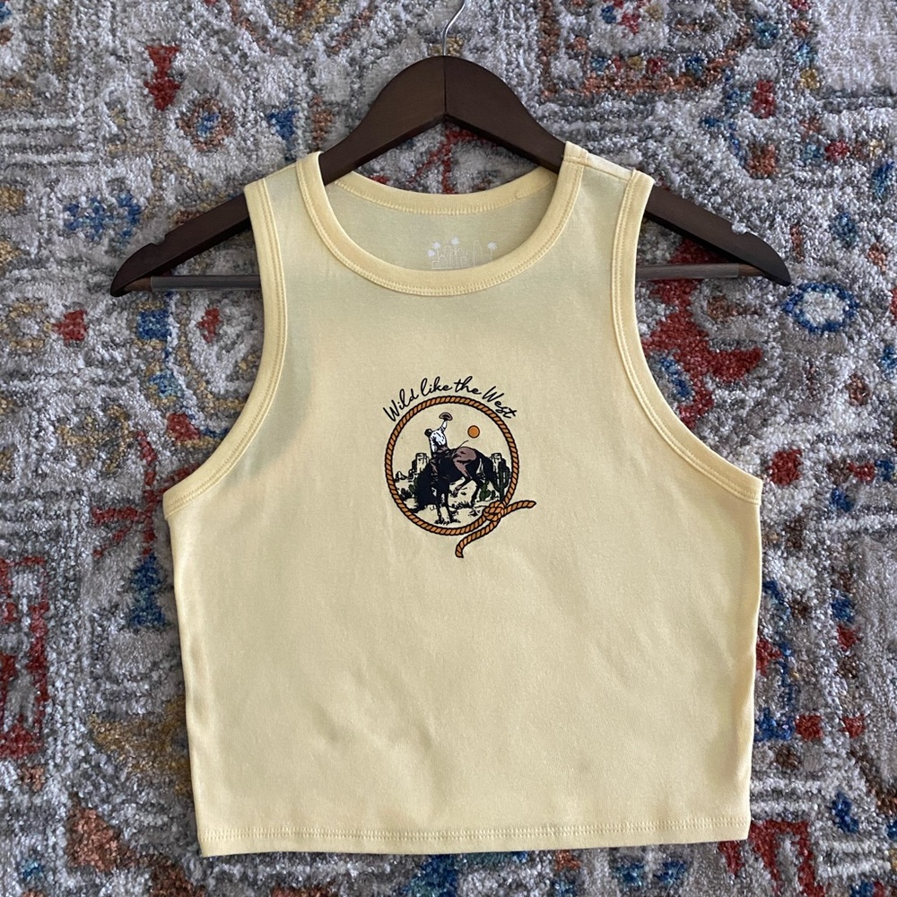 👀⭐️⭐️WESTERN CROP TANK TOP⭐️⭐️👀